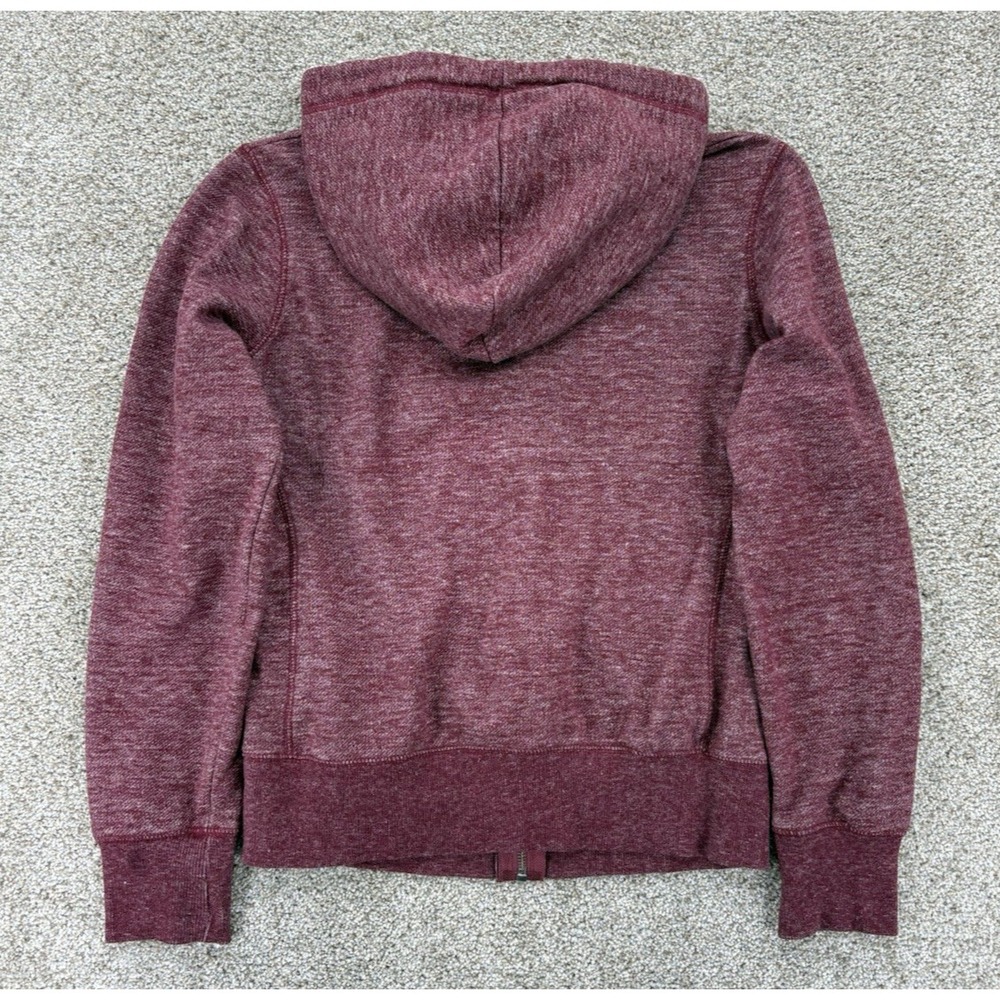 Reflex Hoodie Womens L Red CALI Athletic Dept 1998 Full Zip Sweatshirt Preppy - Picture 3 of 9